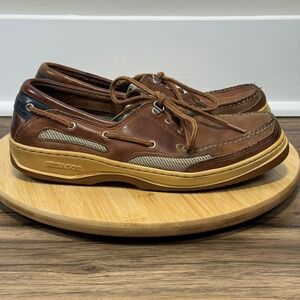 Sebago Docksides Boat Shoes Mens 9M Brown Leather Performance Marine Coastal